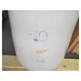 10-Gallon Redwing Stoneware Crock...