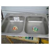 Moen Nickel Stainless steel dual ba...