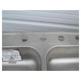 Moen Nickel Stainless steel dual ba...