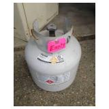 Empty 20 lb propane cylinder...
