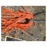 Pair of extension cord plus metal f...