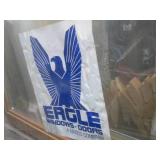 Wood framed patio door...