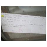 Wood framed patio door...