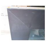 Wood framed patio door...