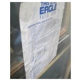 Wood framed patio door...