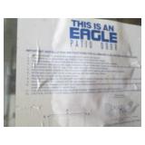 Eagle brand 2pc patio door set...