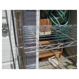 4-Tier food grade rolling wire rack...