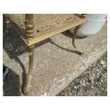 Extremely heavy decorative Brass to...