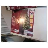 4ft Pre-lit Porch tree in original ...