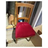 Vintage Wood framed Decorative chai...