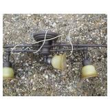 Metal adjustable arm 5-bulb light f...