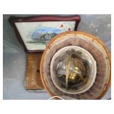 6-bulb vanity light, Cosco step sto...