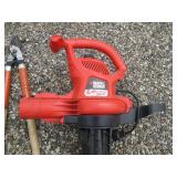 Black and Decker electric leaf hog ...