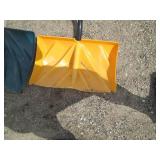 Snow Shovels and lawn sprinklers...