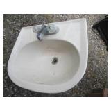 Porcelain wall mounting bathroom si...