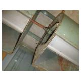 Dual mounted squirrel cage fans wit...