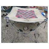 Fold-up camping chair and dual purp...