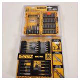 DeWalt 2 New Sealed Bit Sets