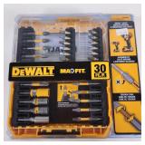 DeWalt 2 New Sealed Bit Sets
