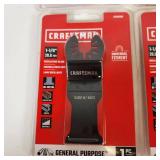 Lot Of 10 New Craftsman Multi Tool Blade 5, 2 1/2" and 5, 1 1/8"