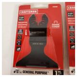 Lot Of 9 New Craftsman Multi Tool Blade 5, 2 1/2" and 4, 1 1/8"
