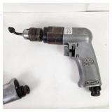 Lot Of Mac Tools Drills 3/8" Pneumatic AD540 & 1/2" AD590 4 Combination Wrenches 18 19 20mm 12