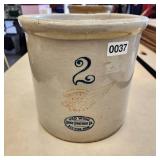 2 Gallon Redwing Crock