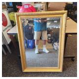 Big Beautiful Framed Mirror Measurements in the pictures
