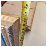 Big Beautiful Framed Mirror Measurements in the pictures