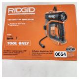 Ridgid 18V Digital Inflator Fastest Tire Fill TOOL ONLY