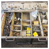White Metal Parts Cabinet Comes With Parts