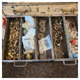 White Metal Parts Cabinet Comes With Parts