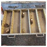 White Metal Parts Cabinet Comes With Parts