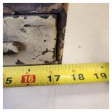 White Metal Parts Cabinet Comes With Parts