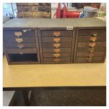 Lot of 3 Parts Cabinets With Parts