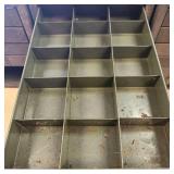 Lot of 3 Parts Cabinets With Parts