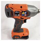 Two Ridgid Impact Drivers 1/4" R860021 1/2" R86012 Two Batteries And Charger