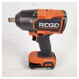 Two Ridgid Impact Drivers 1/4" R860021 1/2" R86012 Two Batteries And Charger