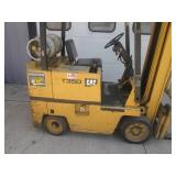 Caterpillar Cat T35D Propane Forklift - New Battery - No Leaks - Everything Functions As It Should - Indicates 3226 Hours