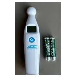 Temple Touch Thermometer comes with batteries
