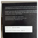 Black Chloroprene Exam Gloves; Size: Small *Expired*