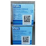 Exel Hypodermic Disposable Needles 23G x 1-1/2" *Expired*