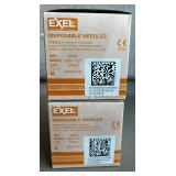 Exel Hypodermic Disposable Needles 25G x 1-1/2" *Expired*
