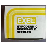 Exel Hypodermic Disposable Needles 30G x 1/2"