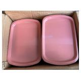 Grafco® graham-field™ Service Tray, 9 in Width, 1/2 in Height, Rectangular, Raised Edge box of 100