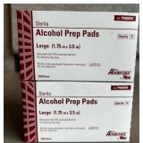 Sterile Alcohol Prep Pads 1¾" x 3½"