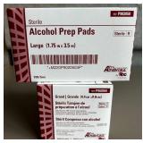 Sterile Alcohol Prep Pads 1¾" x 3½"