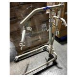 Invacare - 9805p - Hydraulic Lift W/Adj Base Beige Powdercoat; comes with Sling