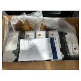 Case of Covidien Sharps-A-Gator Containers Covidien 31158549 Sharps-A-Gator Wall Cabinet, Almond, for Tortuous Path Sharps Container, 5 Quart