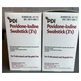 PDI Povidone-Iodine Swabsticks (3